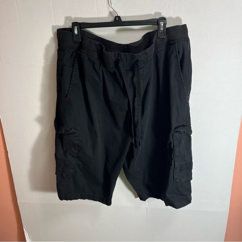 MONUMENT Men's Black Shorts Size 2xl Hiking Outdoor Grunge Preppy Casual
